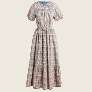 J.CREW Organic cotton Side Cut Out Dress in Liberty® Giorgia Duke 00
